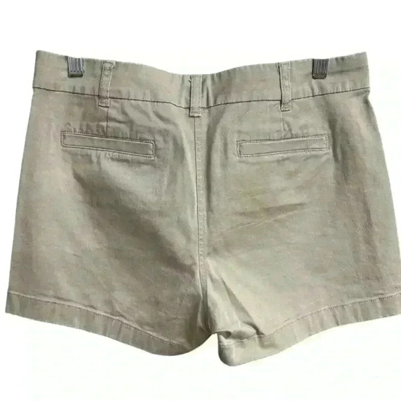J Crew Women's 4" stretch chino khaki short size 8 - Picture 5 of 10
